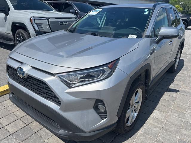 used 2021 Toyota RAV4 Hybrid car, priced at $30,100