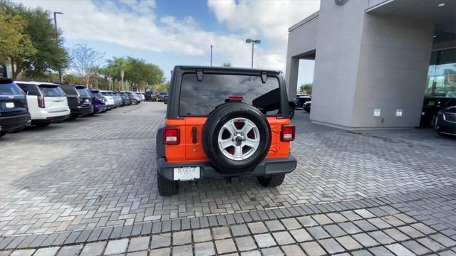 used 2019 Jeep Wrangler Unlimited car, priced at $24,598