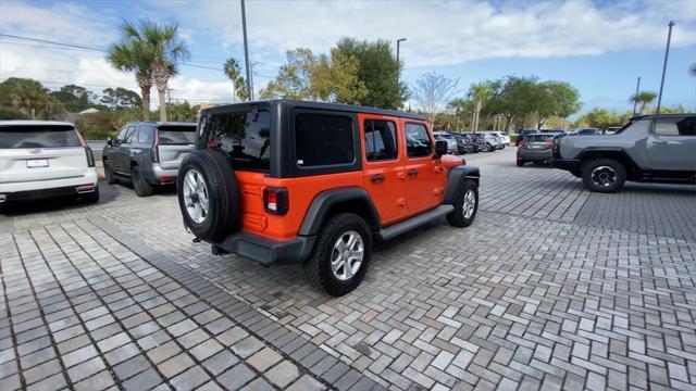 used 2019 Jeep Wrangler Unlimited car, priced at $24,598