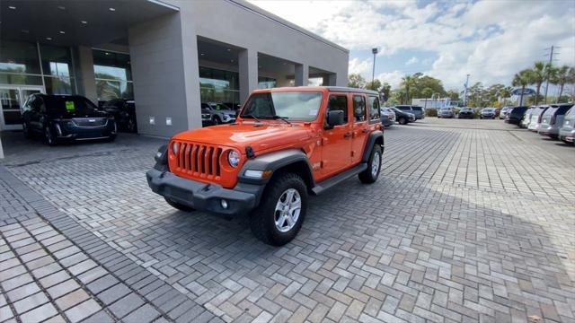 used 2019 Jeep Wrangler Unlimited car, priced at $24,598