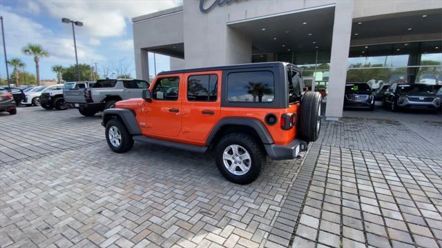 used 2019 Jeep Wrangler Unlimited car, priced at $24,598