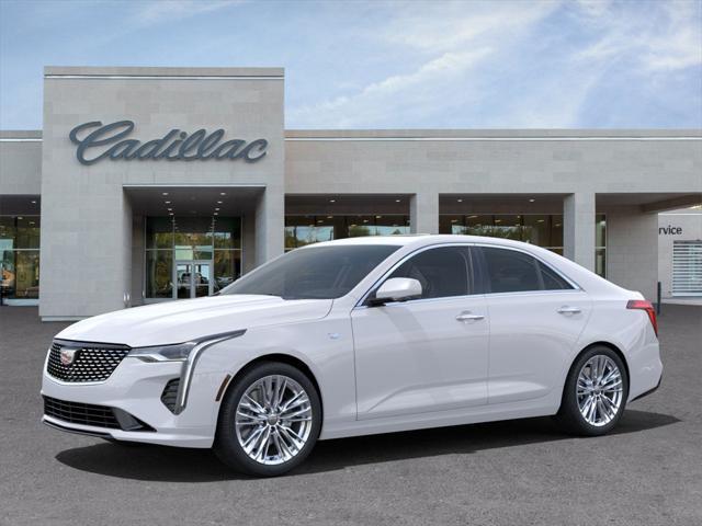 new 2025 Cadillac CT4 car, priced at $43,940