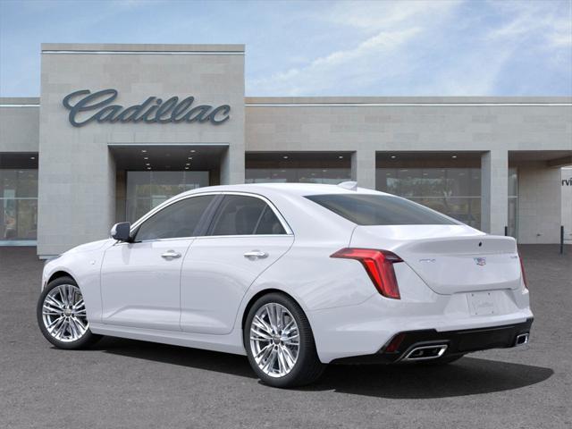 new 2025 Cadillac CT4 car, priced at $43,940