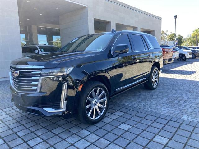 used 2021 Cadillac Escalade car, priced at $72,899