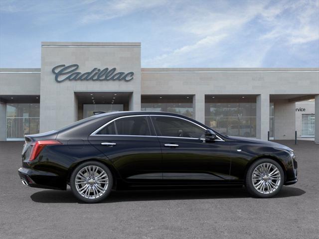 new 2025 Cadillac CT4 car, priced at $43,140