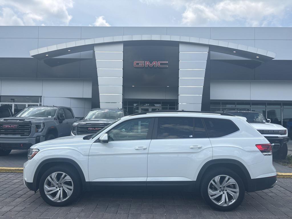 used 2021 Volkswagen Atlas car, priced at $23,999