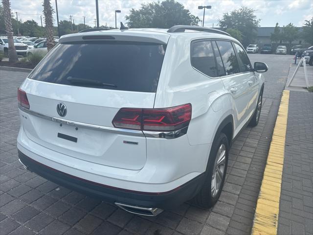 used 2021 Volkswagen Atlas car, priced at $24,422