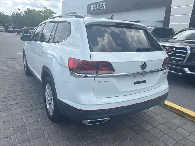 used 2021 Volkswagen Atlas car, priced at $24,422