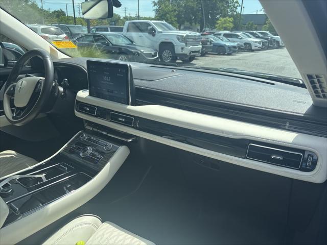 used 2022 Lincoln Aviator car, priced at $52,500