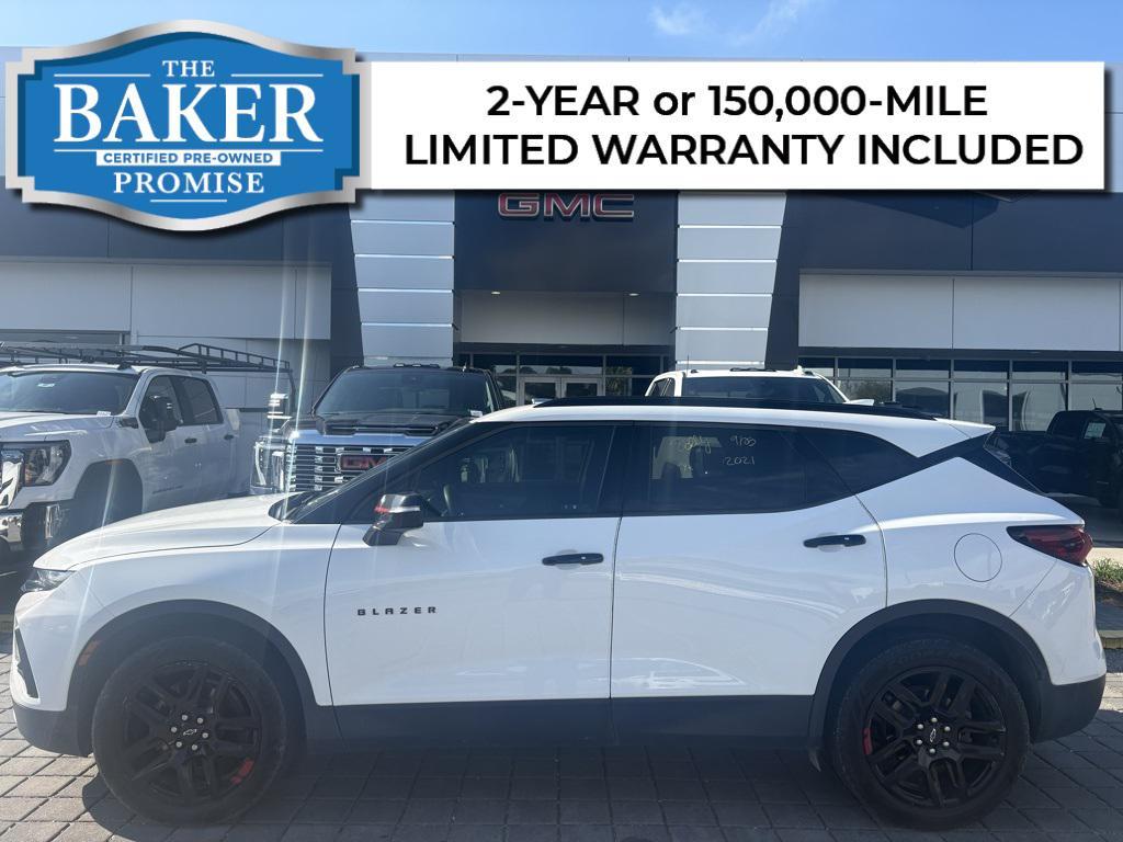 used 2021 Chevrolet Blazer car, priced at $18,351