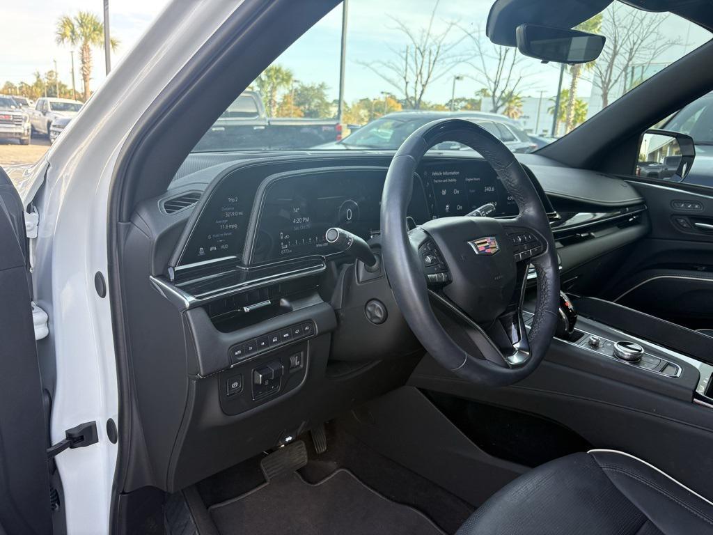 used 2024 Cadillac Escalade ESV car, priced at $92,400