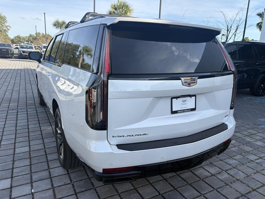 used 2024 Cadillac Escalade ESV car, priced at $92,400