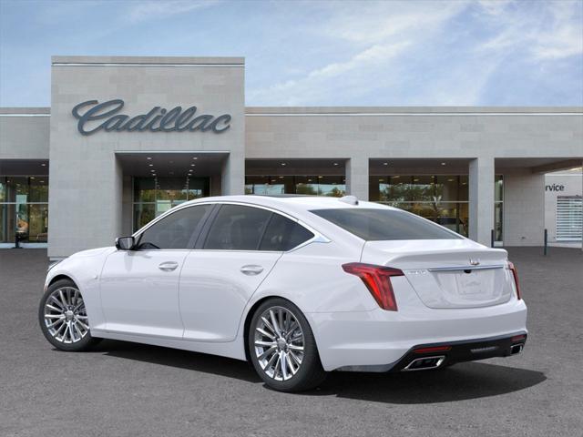 new 2025 Cadillac CT5 car, priced at $54,135