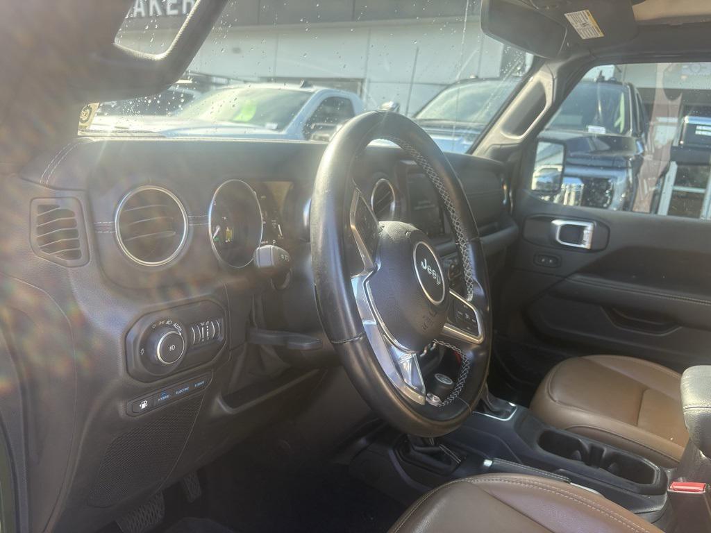used 2021 Jeep Wrangler Unlimited 4xe car, priced at $27,496