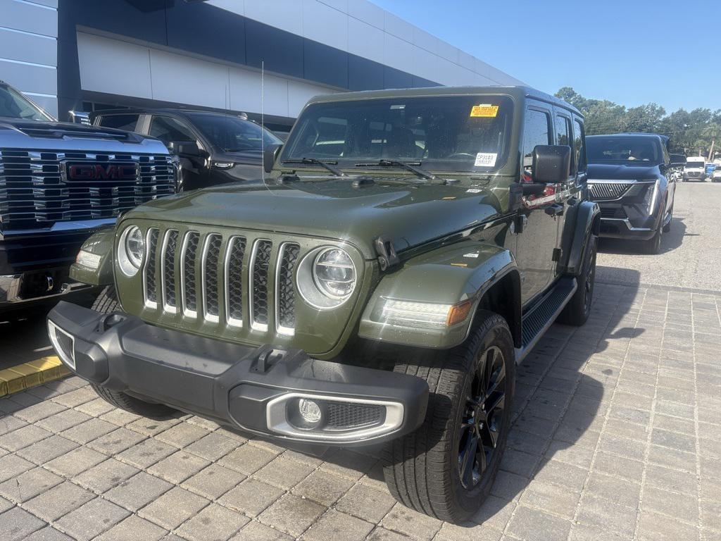 used 2021 Jeep Wrangler Unlimited 4xe car, priced at $27,496