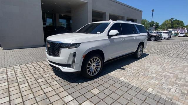 used 2021 Cadillac Escalade ESV car, priced at $69,389