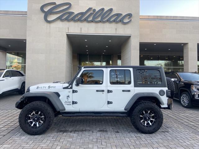 used 2019 Jeep Wrangler Unlimited car, priced at $23,595