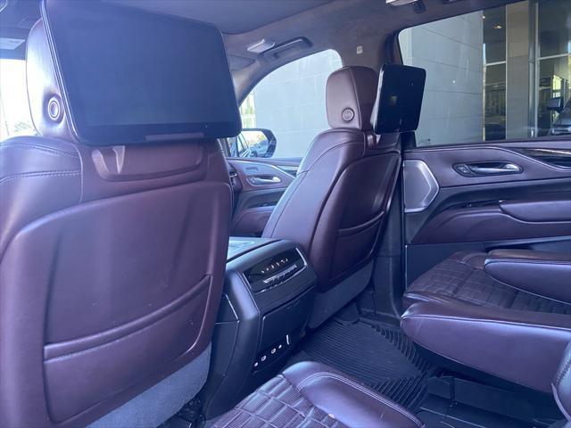 used 2021 Cadillac Escalade car, priced at $63,440