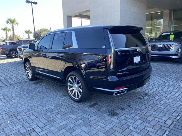 used 2021 Cadillac Escalade car, priced at $63,440