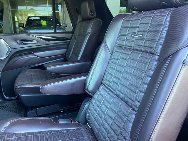 used 2021 Cadillac Escalade car, priced at $63,440