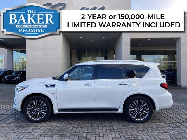 used 2018 INFINITI QX80 car, priced at $27,999