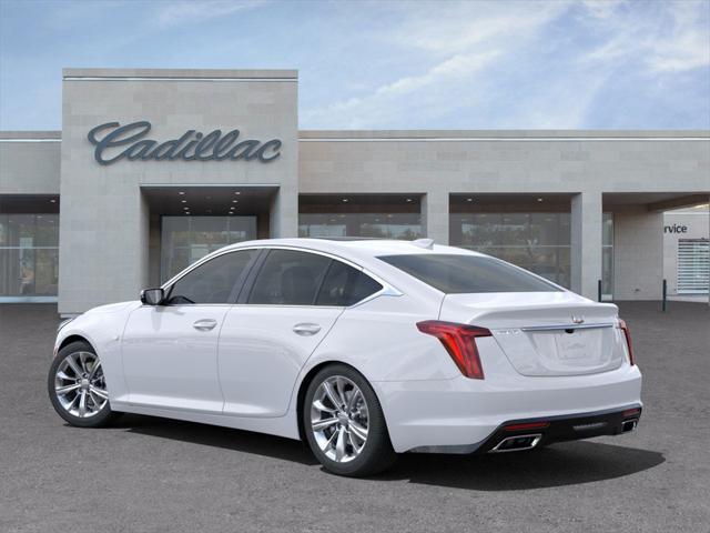 new 2025 Cadillac CT5 car, priced at $49,440