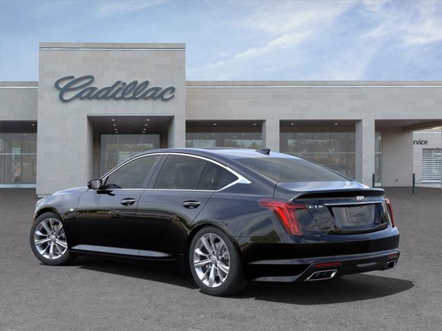 new 2025 Cadillac CT5 car, priced at $49,540