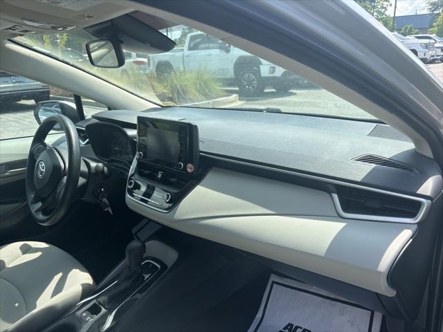 used 2022 Toyota Corolla car, priced at $18,500