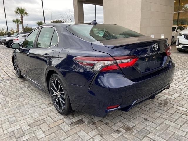 used 2021 Toyota Camry car, priced at $22,498