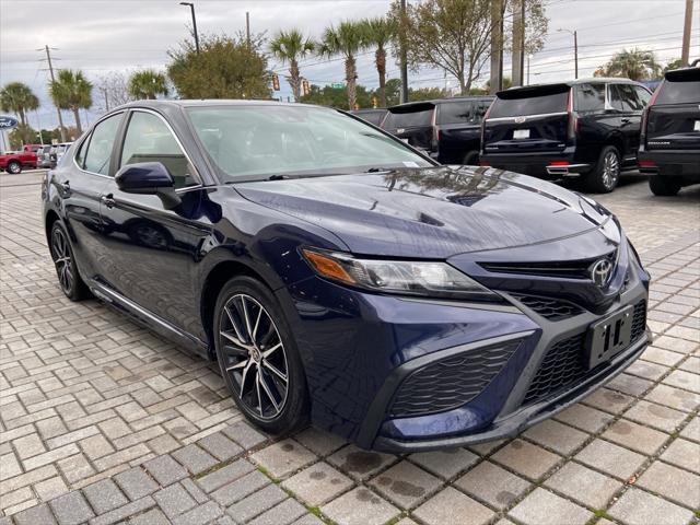 used 2021 Toyota Camry car, priced at $22,498