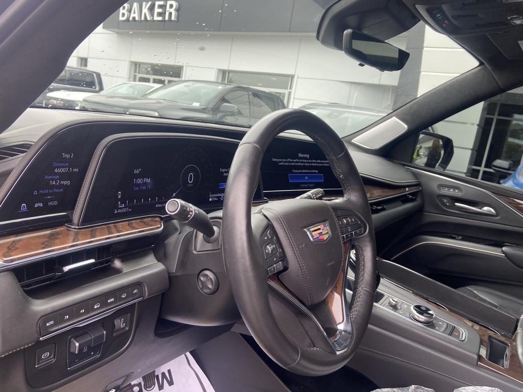 used 2022 Cadillac Escalade ESV car, priced at $65,956