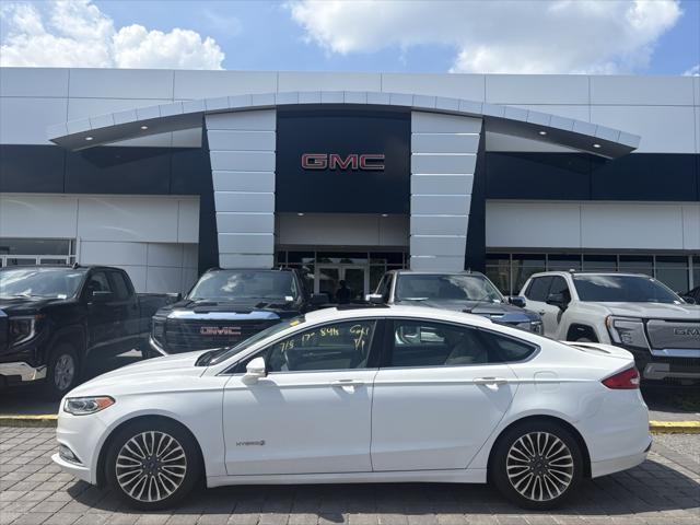 used 2017 Ford Fusion Hybrid car, priced at $13,500