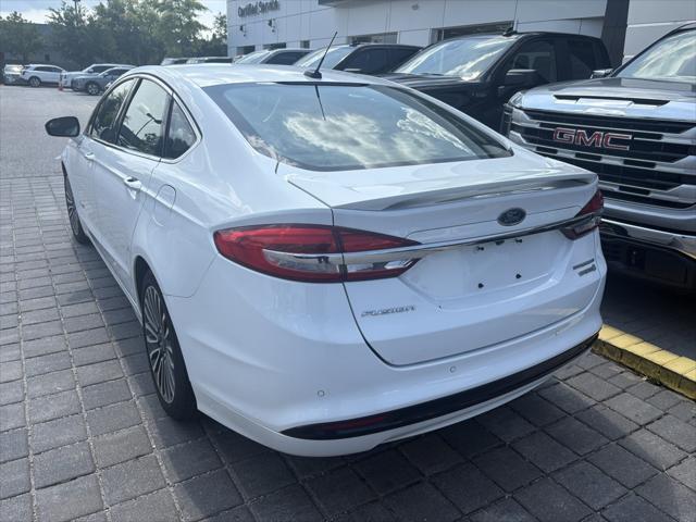 used 2017 Ford Fusion Hybrid car, priced at $13,500