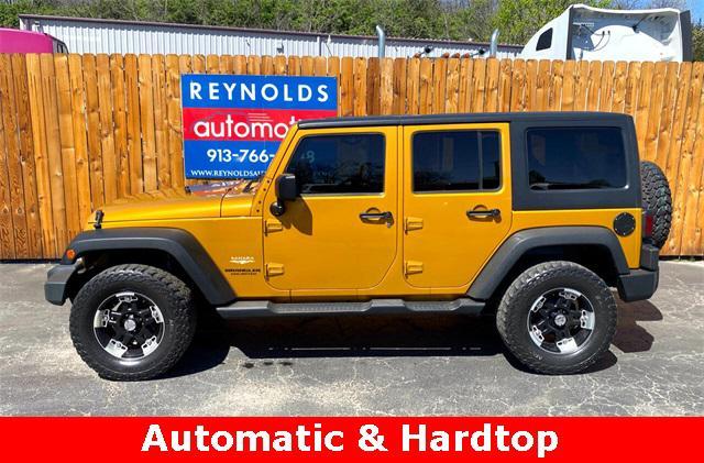 used 2014 Jeep Wrangler Unlimited car, priced at $20,395