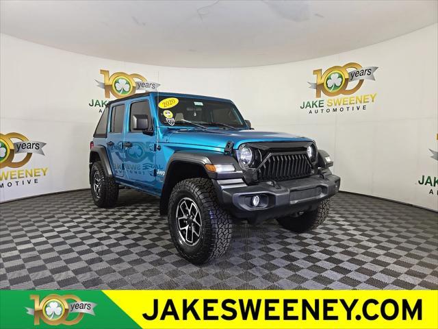 used 2020 Jeep Wrangler Unlimited car, priced at $28,288