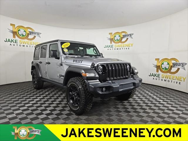 used 2020 Jeep Wrangler Unlimited car, priced at $31,000