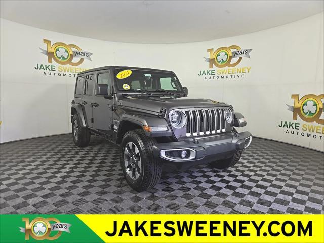 used 2021 Jeep Wrangler Unlimited car, priced at $25,988