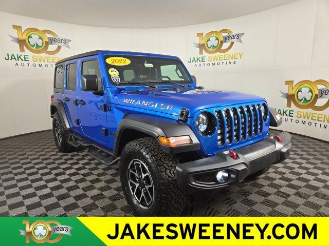 used 2022 Jeep Wrangler Unlimited car, priced at $30,789