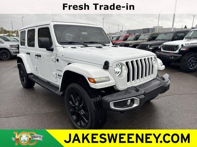 used 2021 Jeep Wrangler Unlimited 4xe car, priced at $32,988