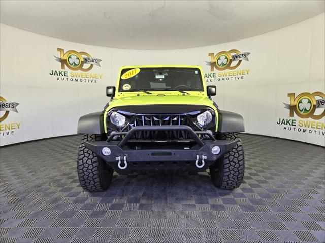 used 2017 Jeep Wrangler Unlimited car, priced at $22,550