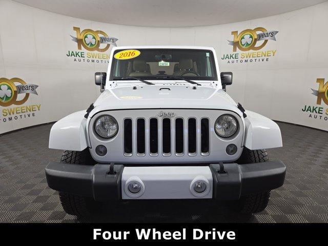 used 2016 Jeep Wrangler Unlimited car, priced at $13,988
