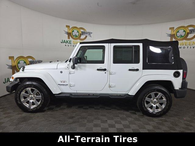 used 2016 Jeep Wrangler Unlimited car, priced at $13,988