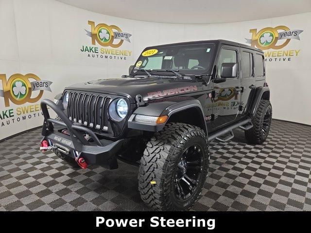 used 2021 Jeep Wrangler Unlimited car, priced at $39,789