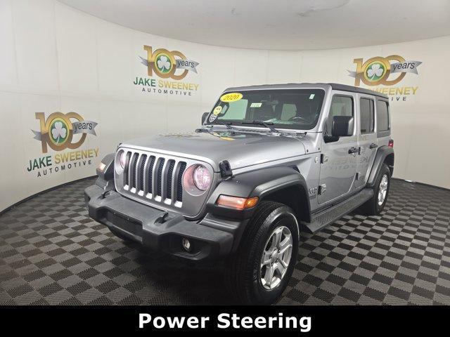 used 2020 Jeep Wrangler Unlimited car, priced at $22,988