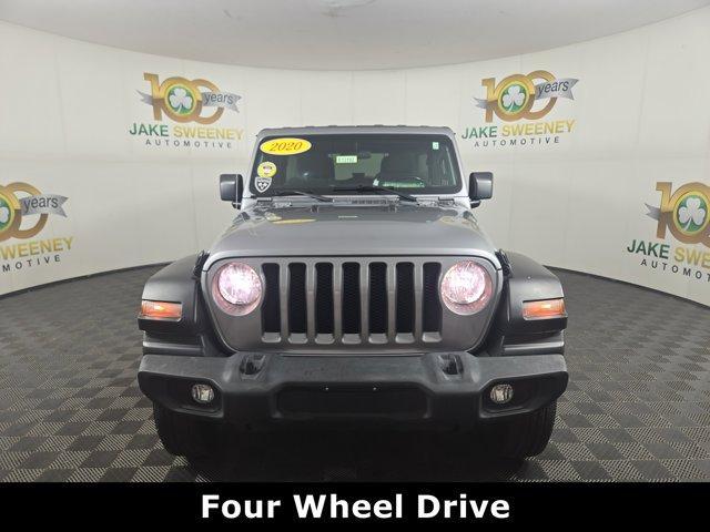 used 2020 Jeep Wrangler Unlimited car, priced at $22,988