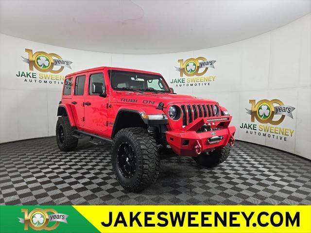 used 2019 Jeep Wrangler Unlimited car, priced at $34,400