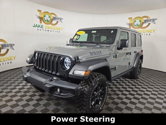 used 2021 Jeep Wrangler Unlimited car, priced at $29,998