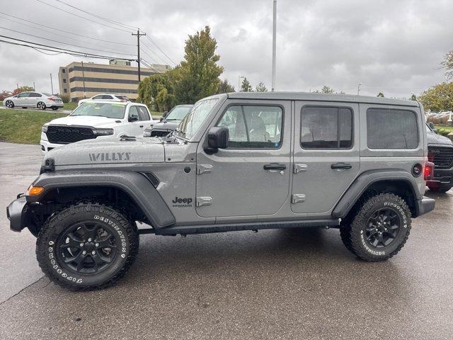 used 2021 Jeep Wrangler Unlimited car, priced at $31,788