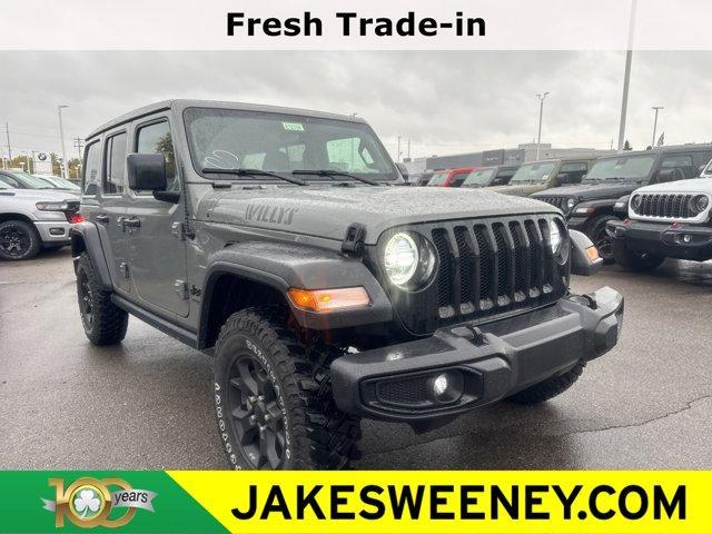 used 2021 Jeep Wrangler Unlimited car, priced at $31,788
