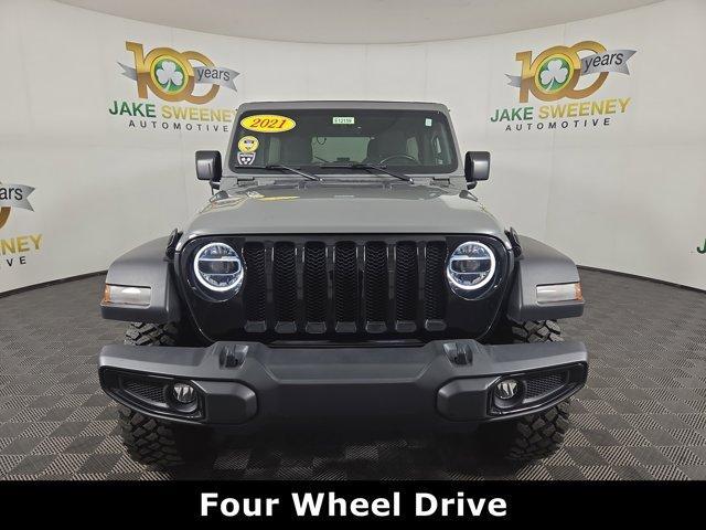 used 2021 Jeep Wrangler Unlimited car, priced at $29,998